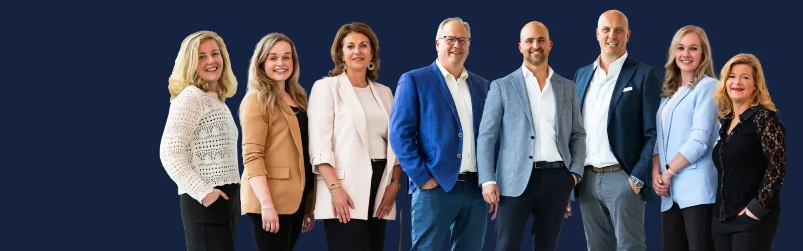 Team foto van Rodenburg Makelaars