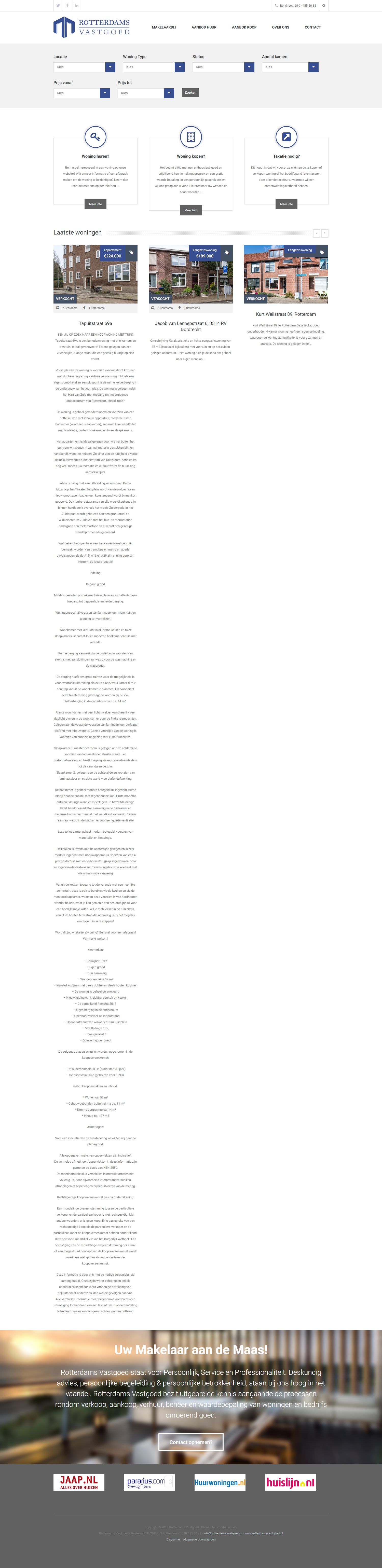 Team foto van Rotterdams Vastgoed