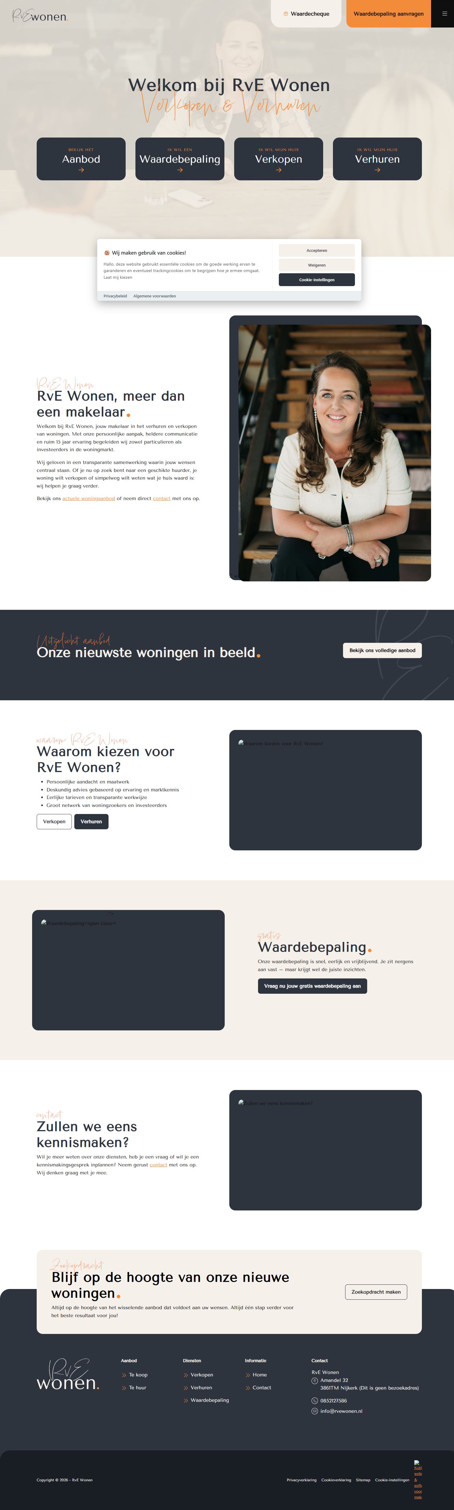 Kantoorfoto RvE Wonen