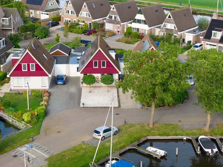 Sake Visserstrjitte 15 in Akkrum foto