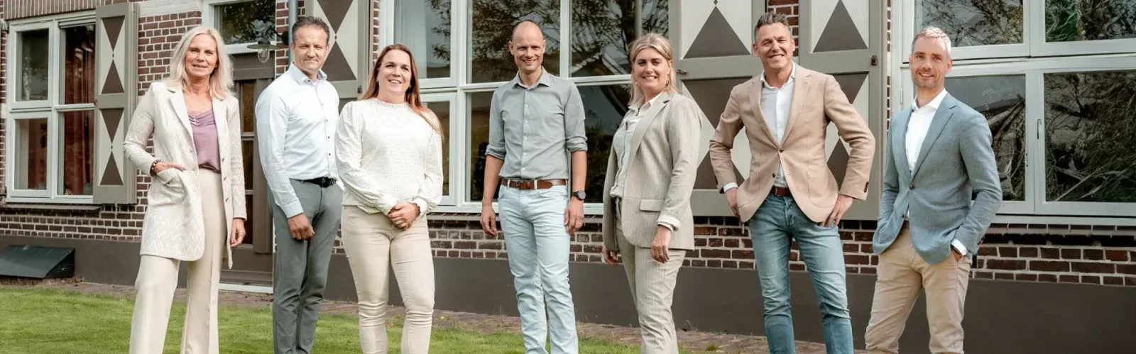 Team foto van Salland Makelaardij