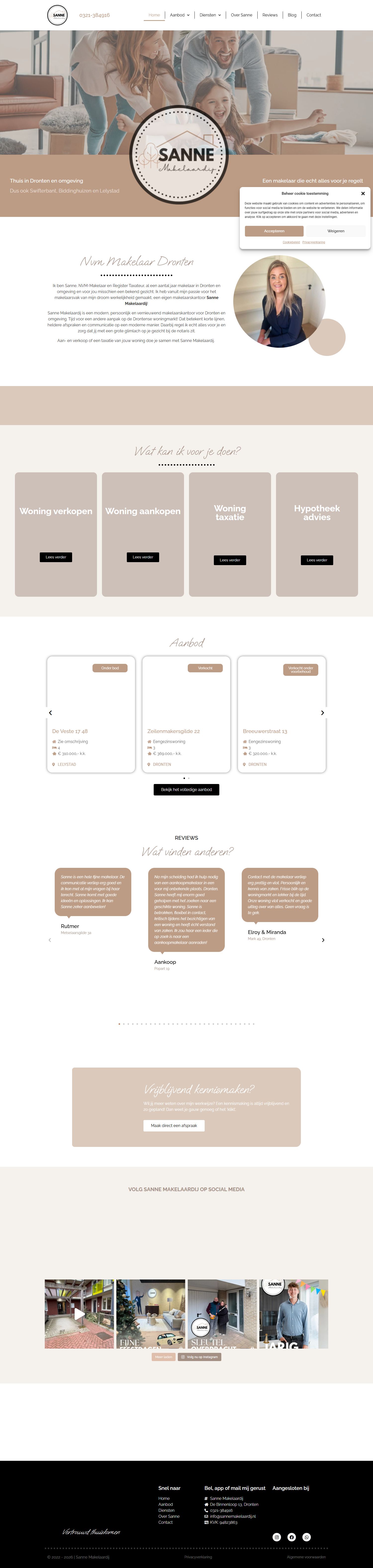 Kantoor foto van Sanne Makelaardij