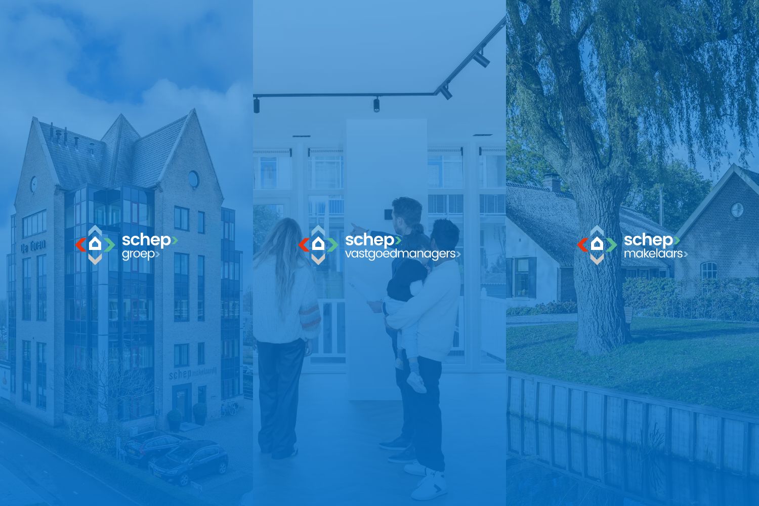 Screenshot van de website van www.schep.nl