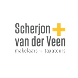 Logo van Scherjon + Van der Veen Makelaars