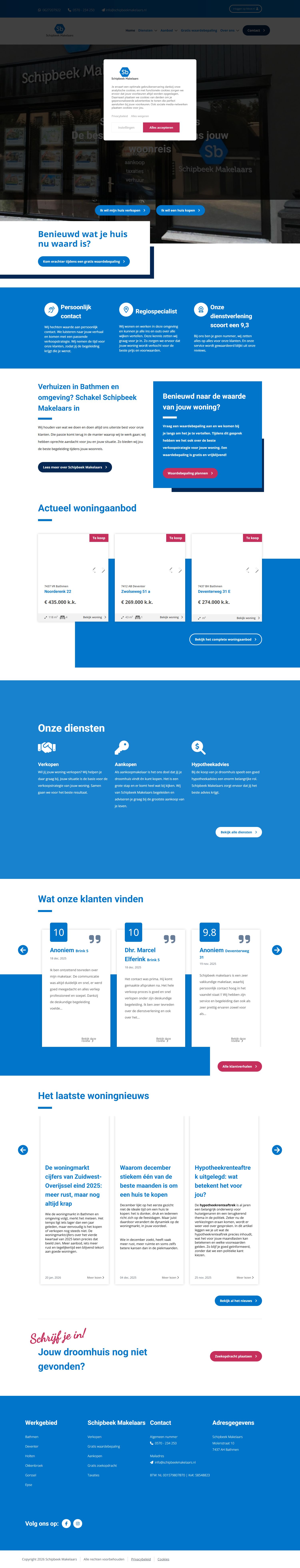 Kantoor foto van Schipbeek Makelaars