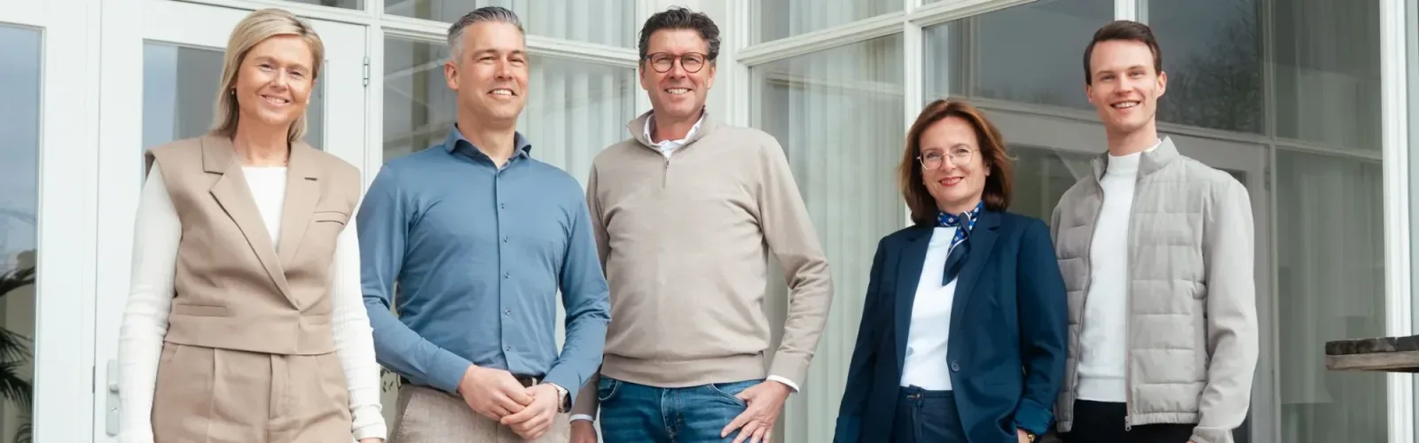 Team foto van Smedema Makelaars & Taxateurs