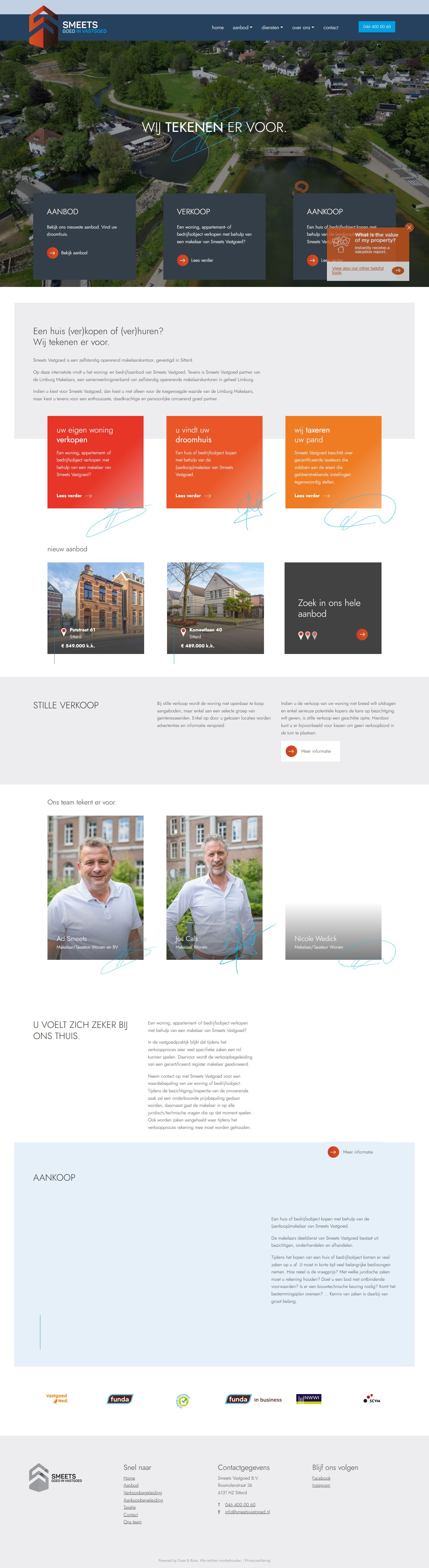 Kantoorfoto Smeets Vastgoed