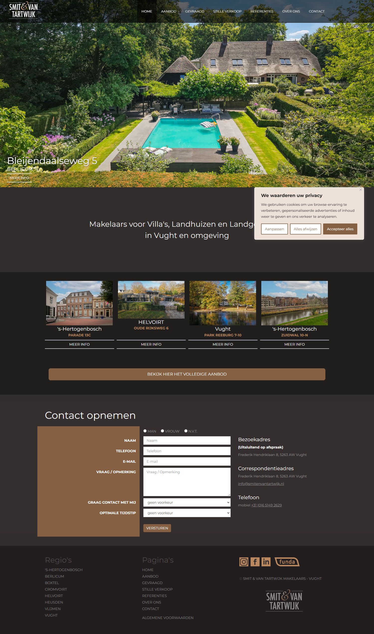 Kantoorfoto Smit & Van Tartwijk Makelaars