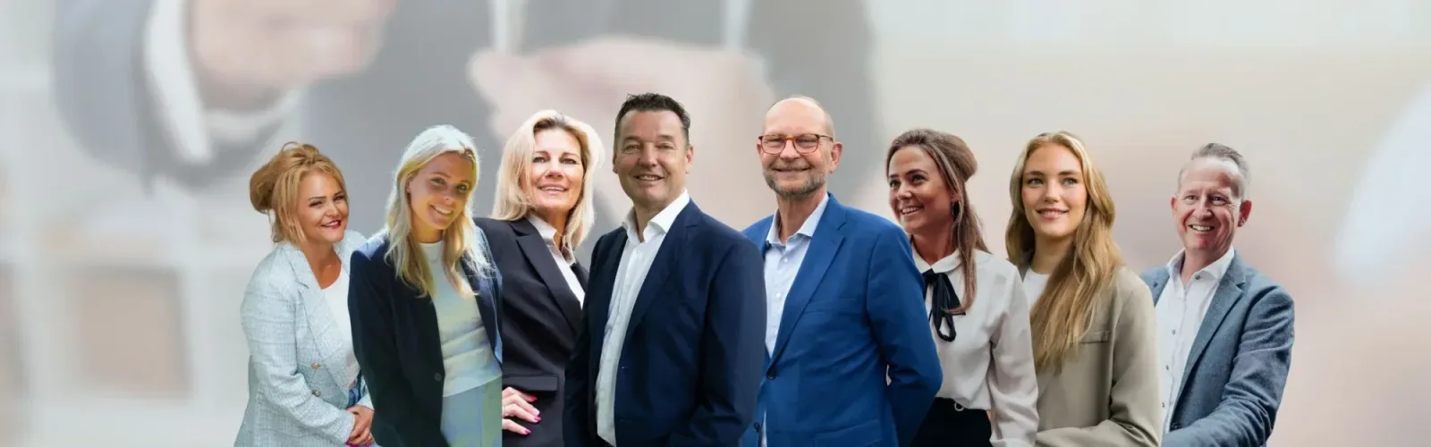 Team foto van Sopar Makelaars