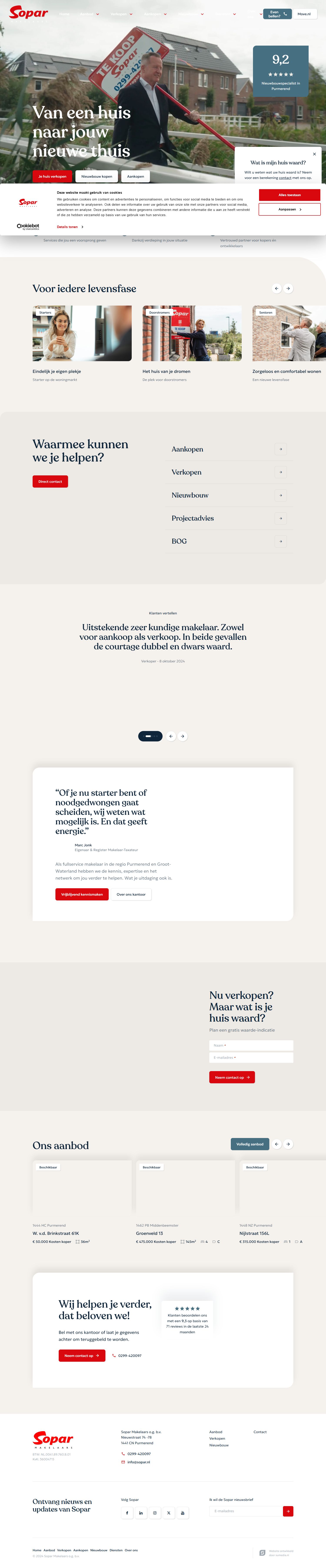 Kantoor foto van Sopar Makelaars