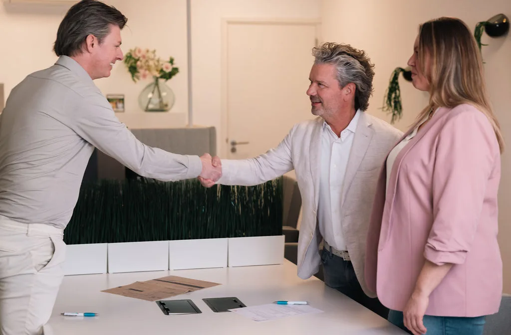 Team foto van STERCKWONEN makelaardij