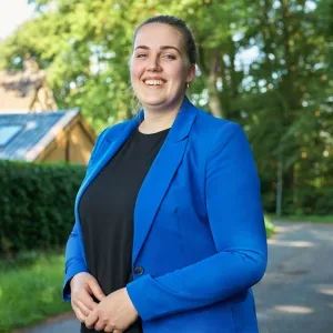 Photo de Sterre Vleems, secretariaat bedrijfsmakelaardij
