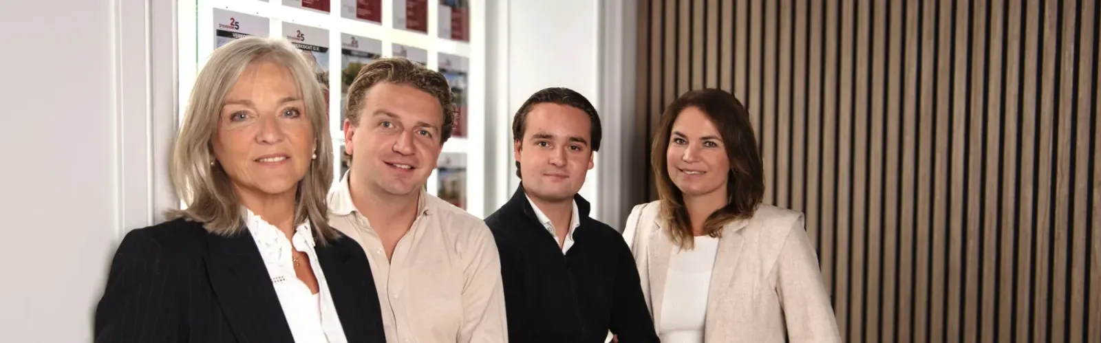Team foto van Steverink makelaars