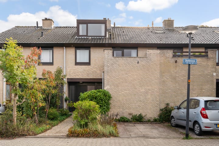 Stokroos 28 in Leiden foto