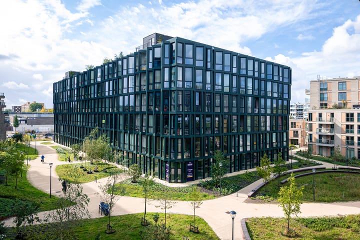 Surinamepad 100 in Haarlem foto