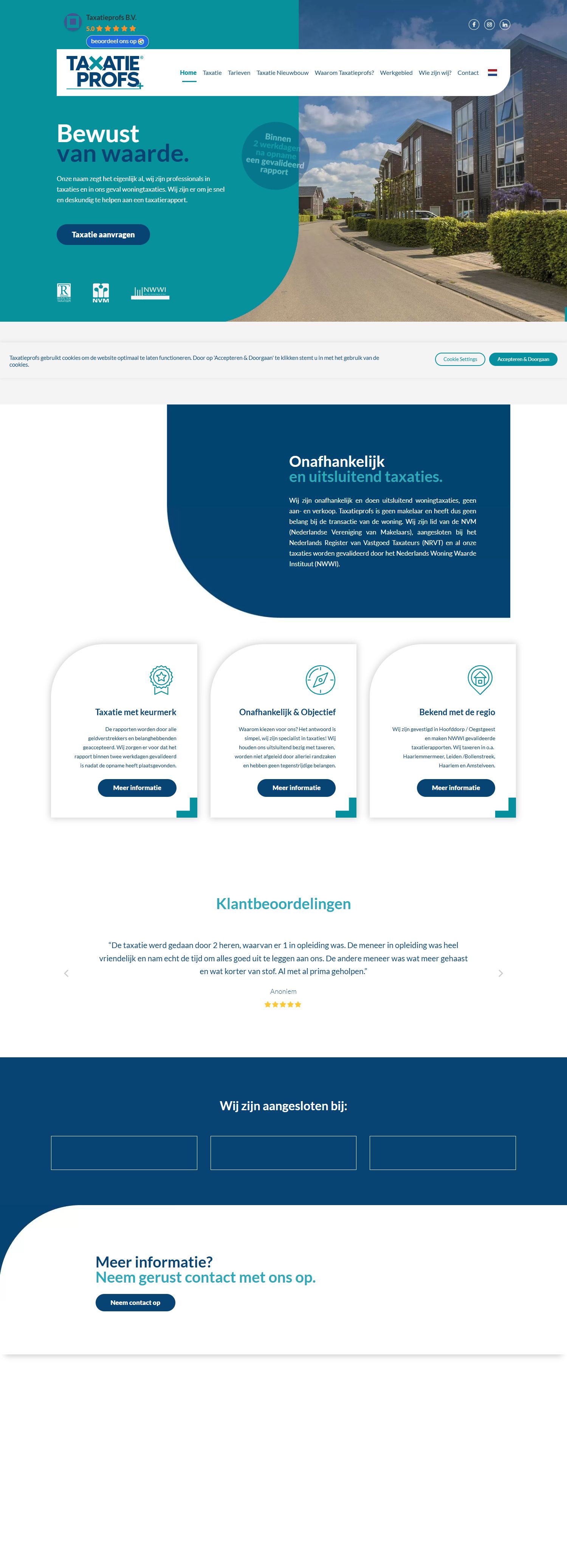 Kantoorfoto Taxatieprofs