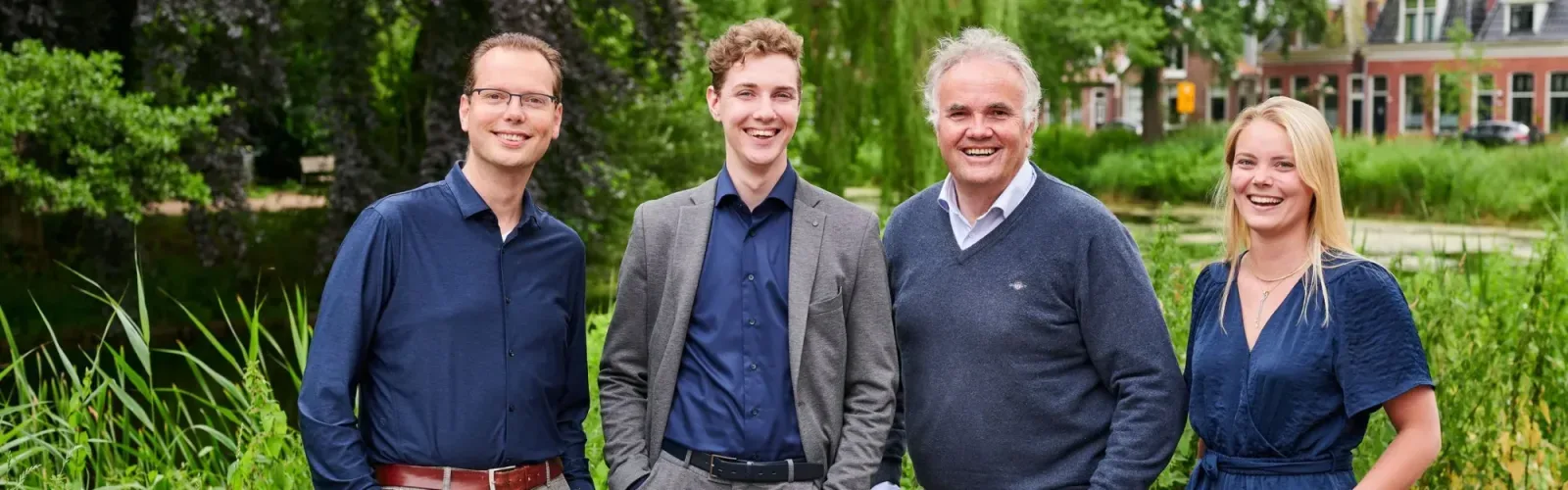 Team foto van Tebbens Torringa makelaardij