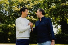 Foto van Ted Luijk en Mark Jonkman