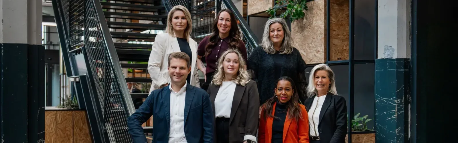 Team foto van ten Hag Makelaars Enschede