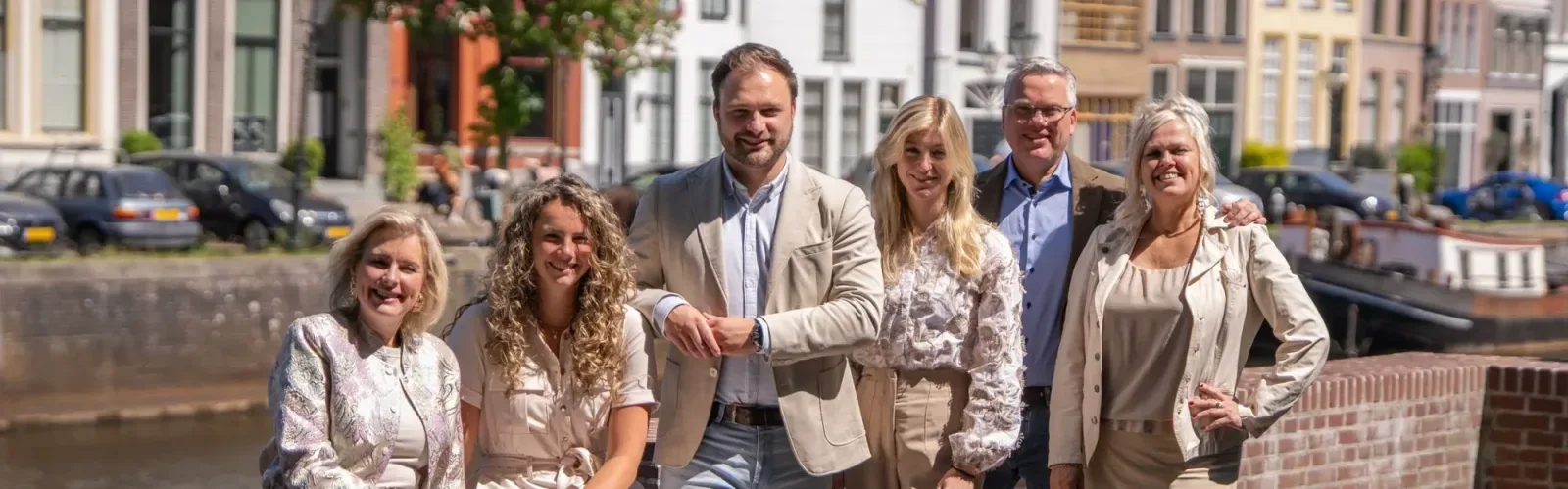 Team foto van ten Hag Makelaarsgroep Zwolle