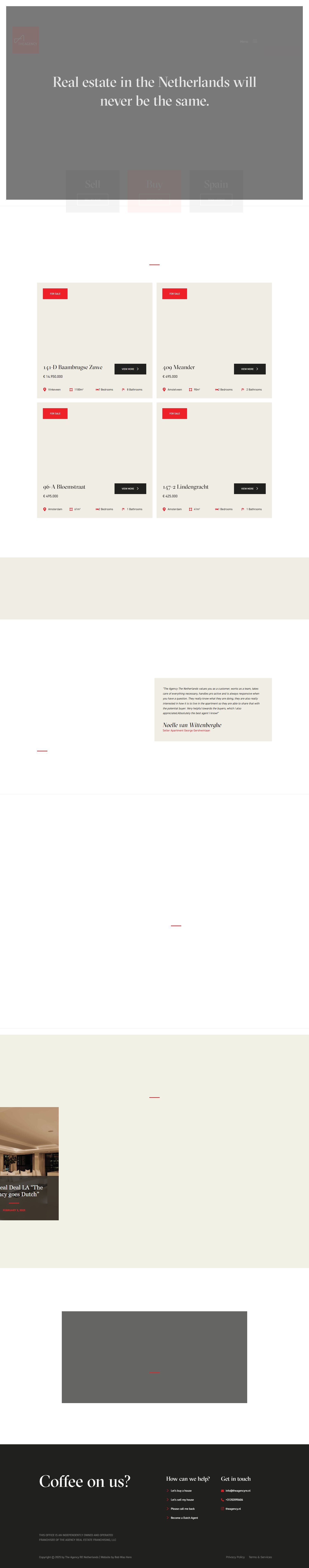 Kantoorfoto The Agency The Netherlands