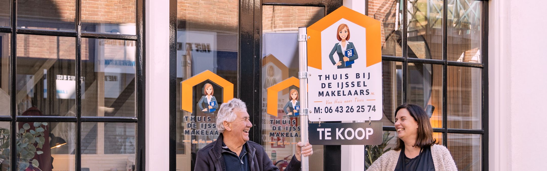 Team foto van Thuis bij de IJssel Makelaars