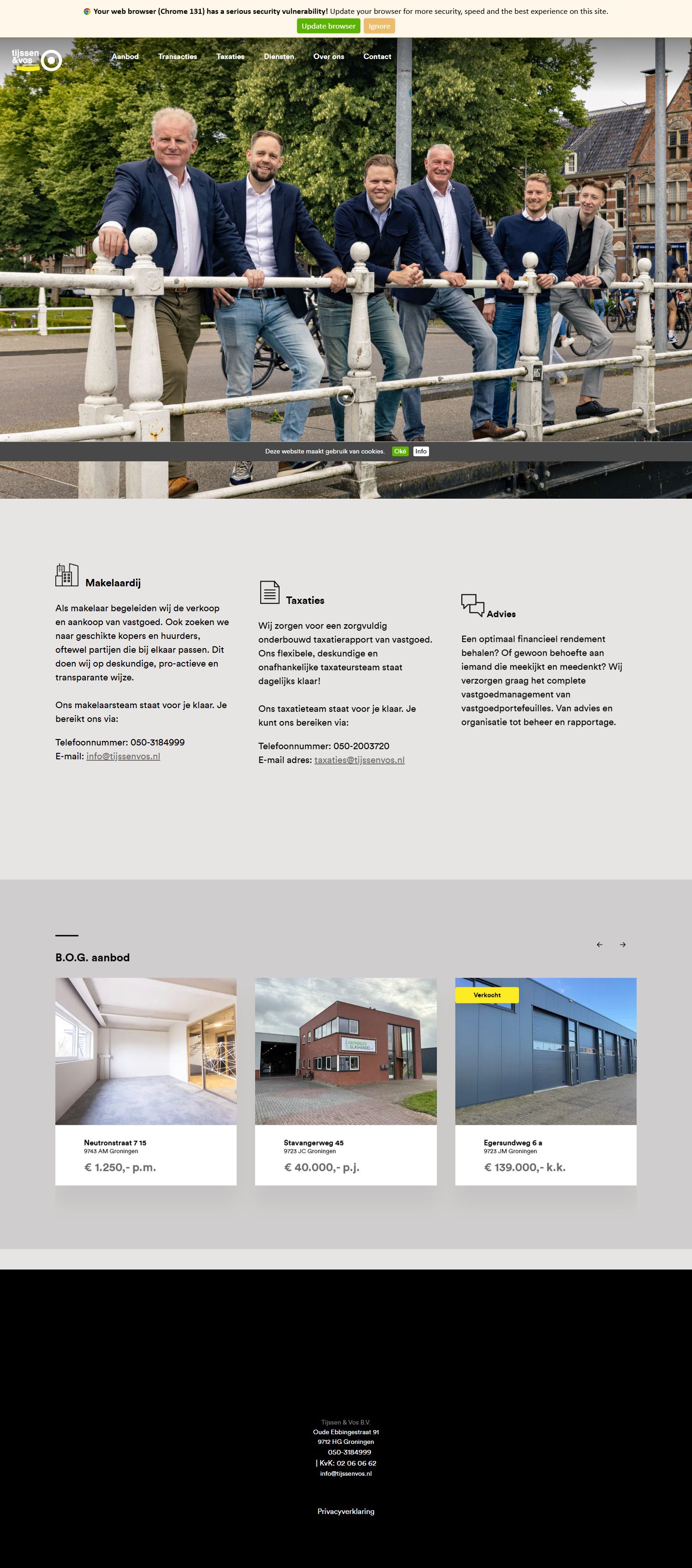 Kantoorfoto Tijssen & Vos B.V.