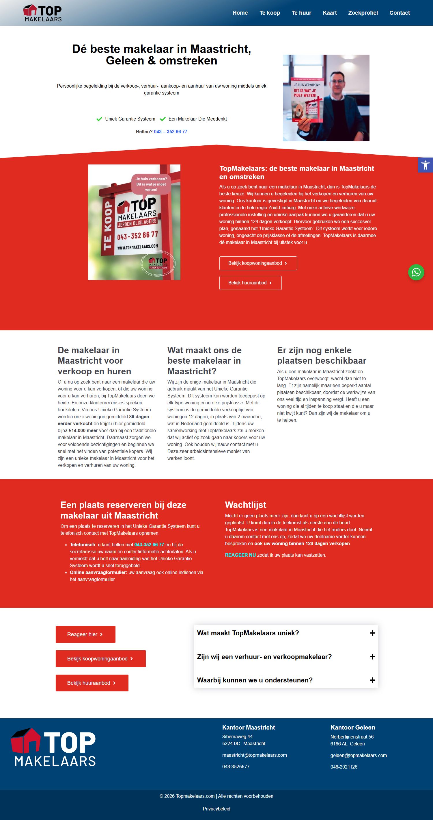 Screenshot van de website van www.topmakelaars.com