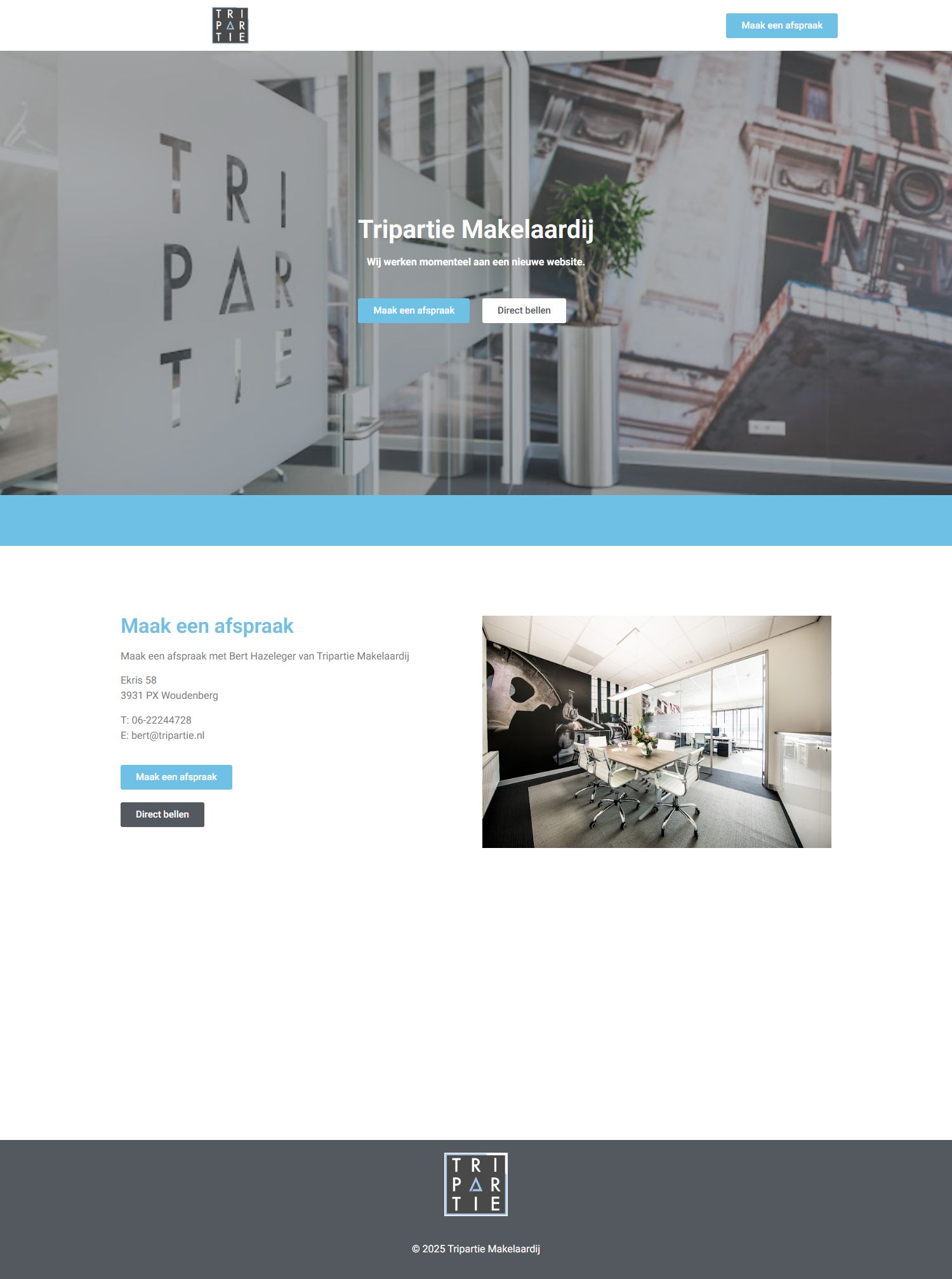 Kantoorfoto Tripartie Makelaardij
