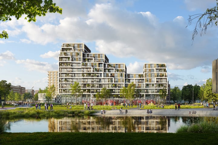 Troepiaalsingel 14 in Amsterdam foto