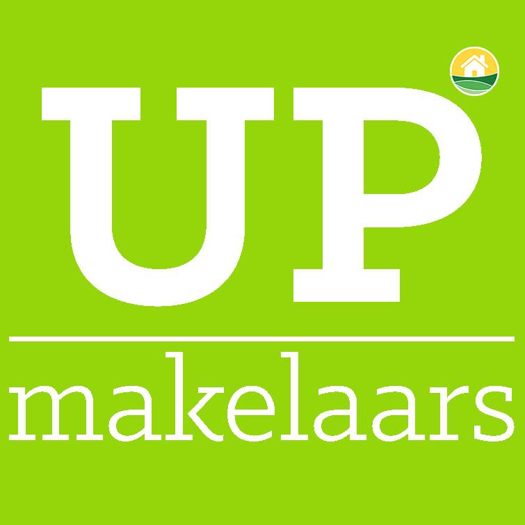 Logo van UP makelaars Gooi