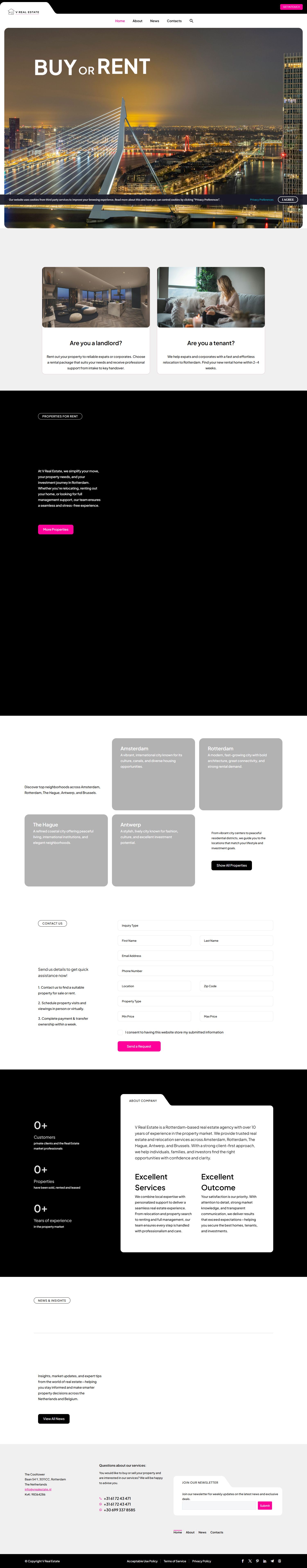 Team foto van V Real Estate