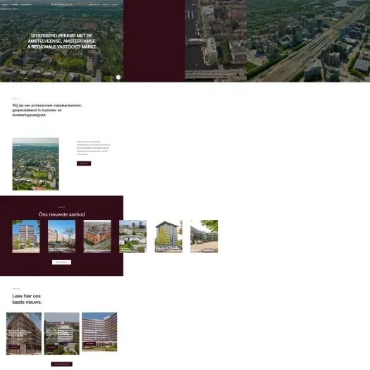 Screenshot van de website van www.valkering.co