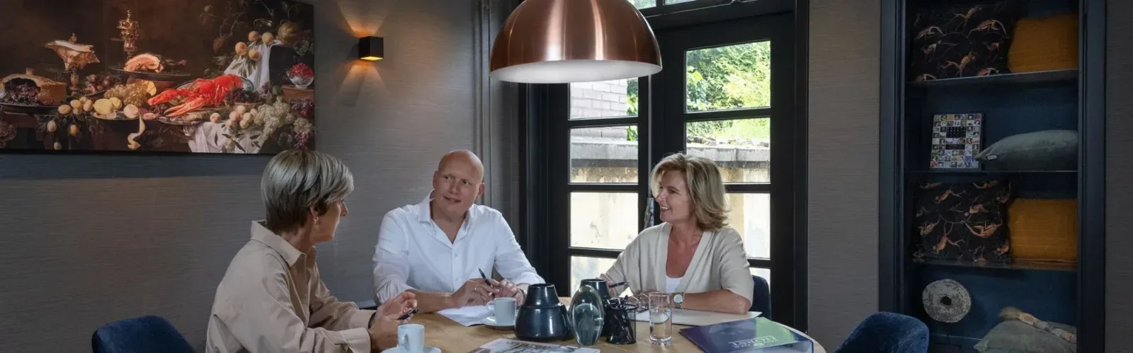 Team foto van Van der Horst Vastgoed Makelaars