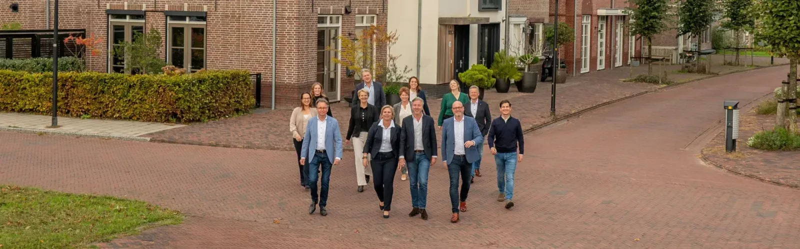Team foto van Van der Meer Makelaars