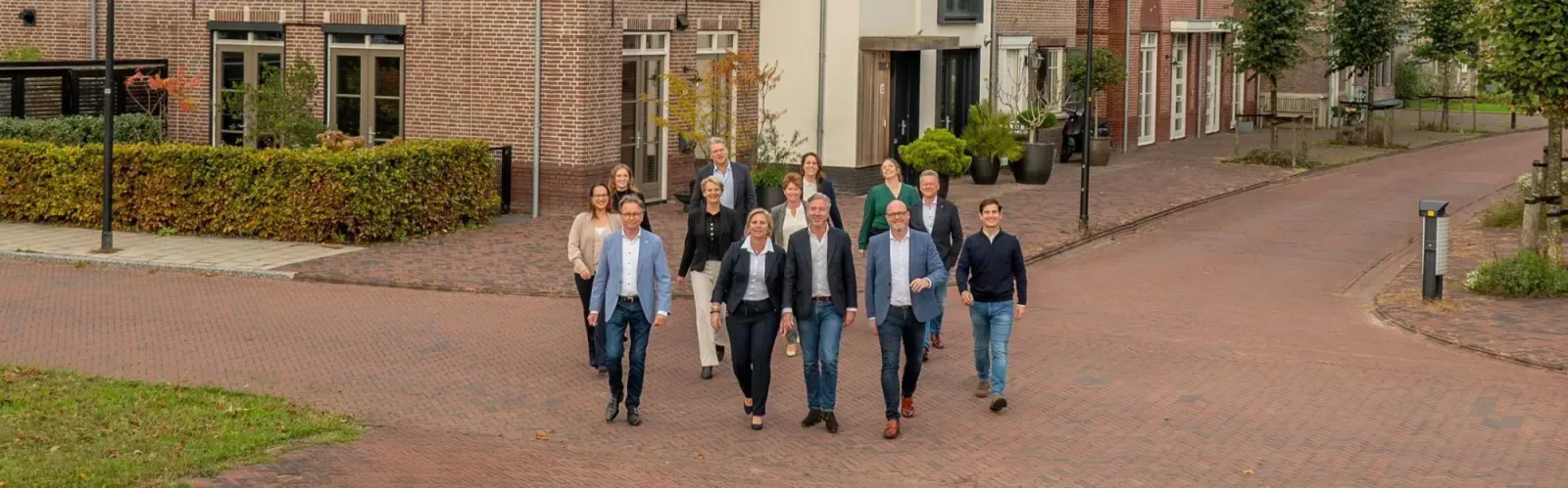 Team foto van Van der Meer Makelaars