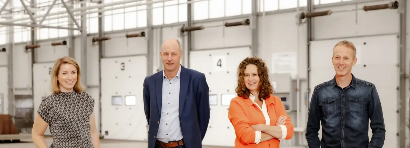 Team foto van Van der Sijs makelaardij