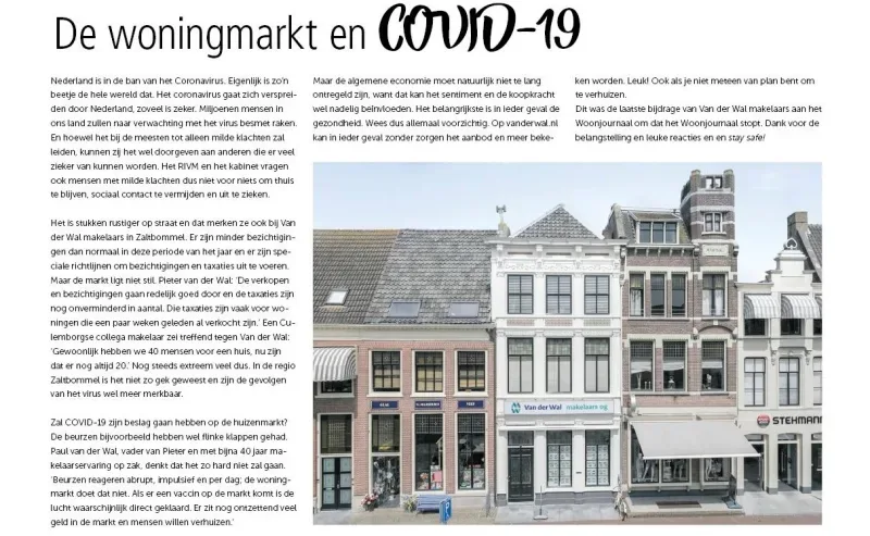 Bürofoto von Van der Wal makelaars