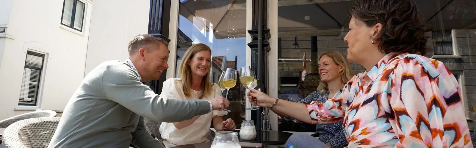 Team foto van Van der Werf Makelaars