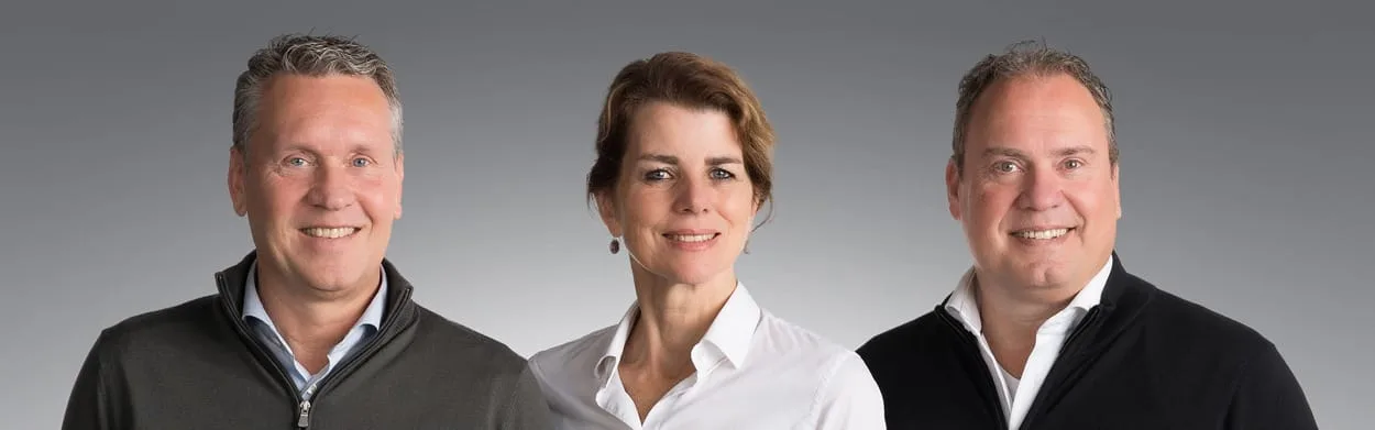 Team foto van Van Dijk - Van Essen makelaars