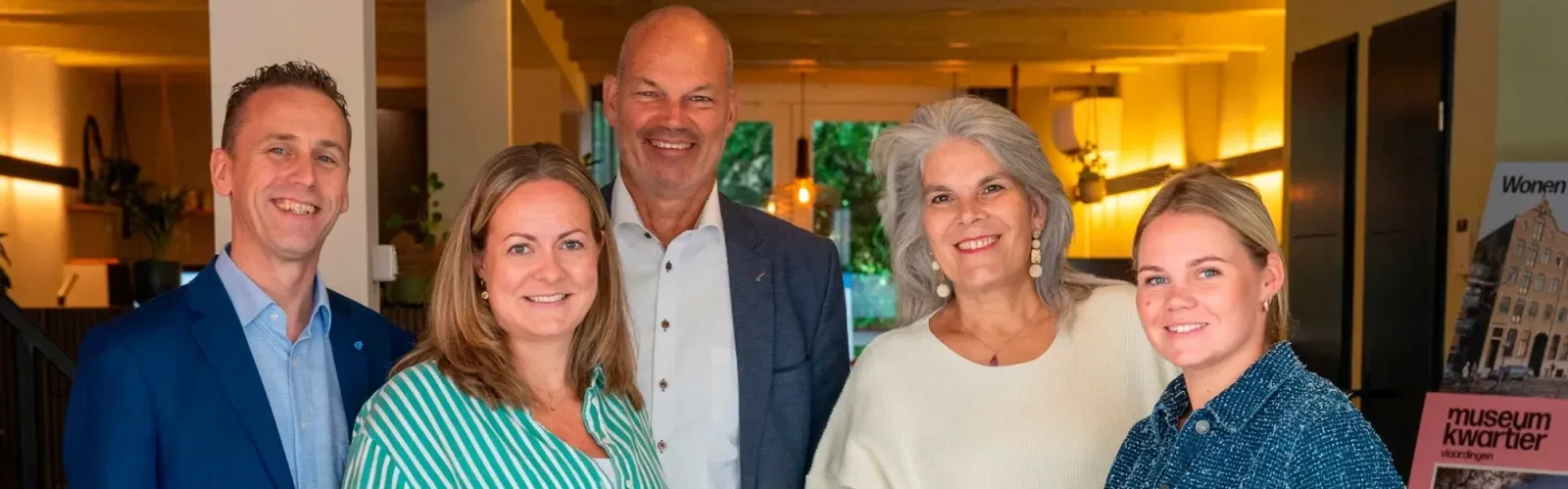 Team foto van Van Driel Makelaardij