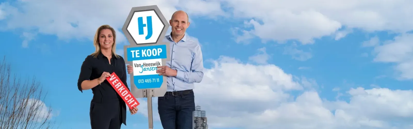 Team foto van Van Heeswijk Jansen Makelaars