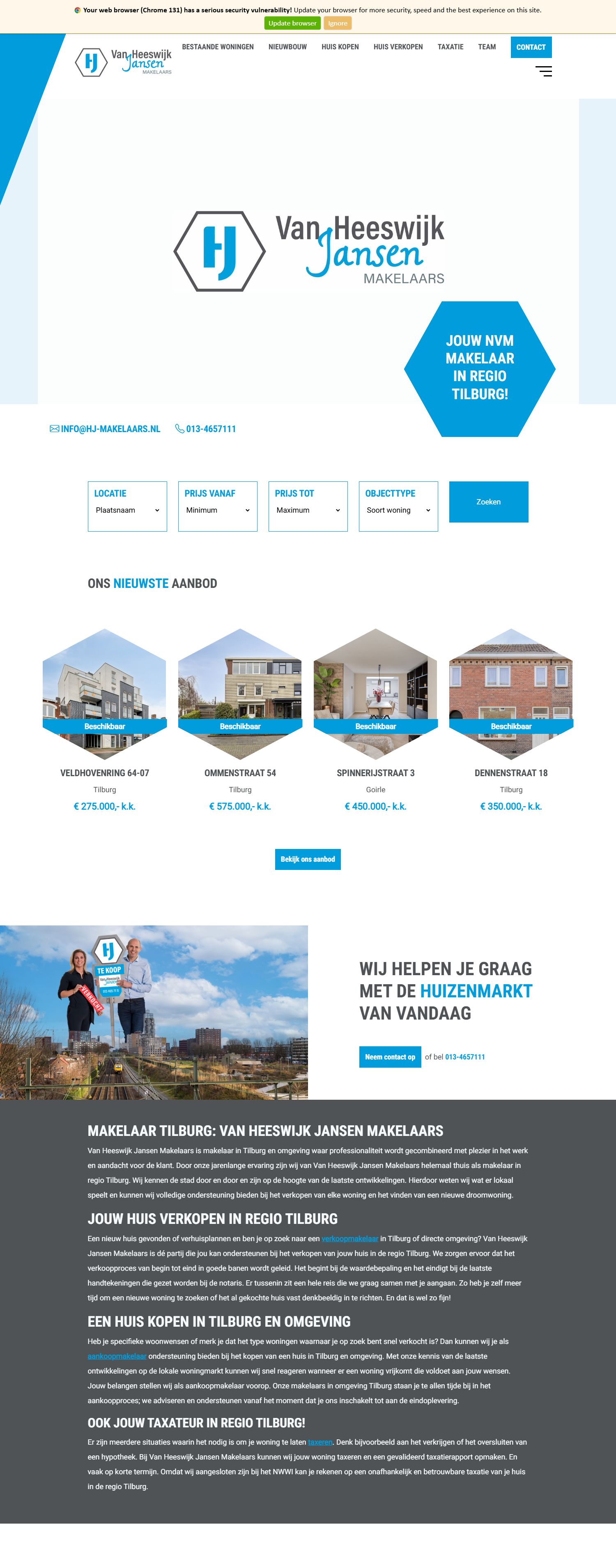 Kantoor foto van Van Heeswijk Jansen Makelaars