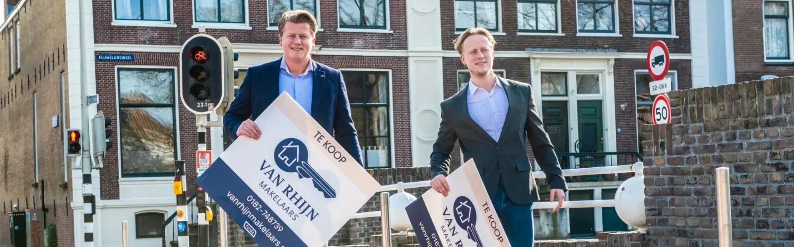 Team foto van Van Rhijn Makelaars
