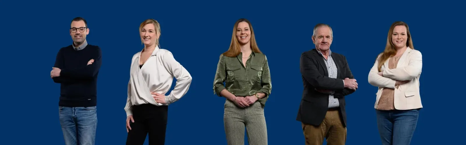 Team foto van Van Santen Makelaars