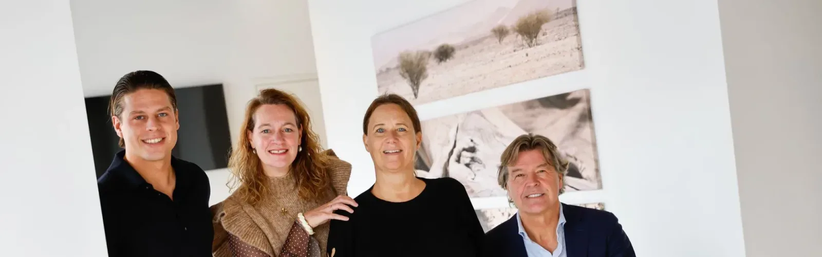 Team foto van Van Scherpenzeel Makelaars