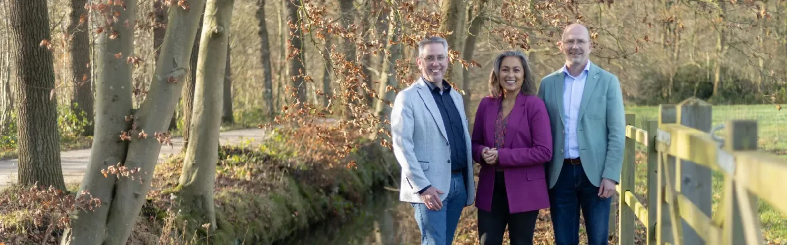 Team foto van Van Triest Makelaars