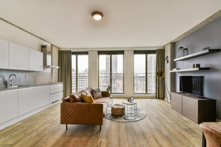 Van Vollenhovenstraat 3-806 in Rotterdam foto