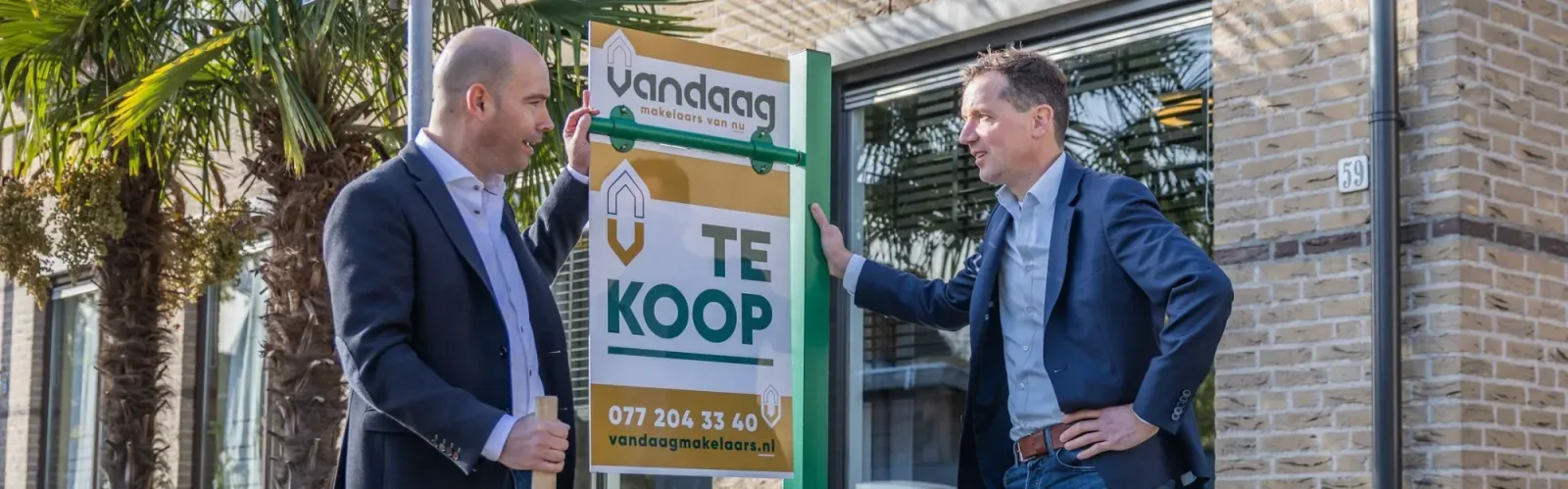 Team foto van Vandaag Makelaars