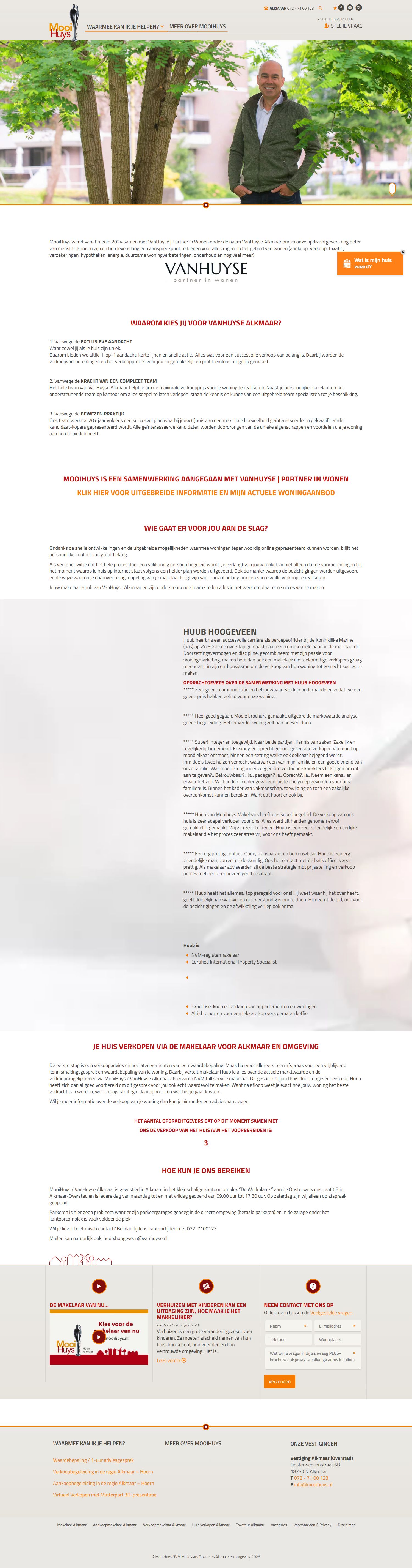 Kantoorfoto VanHuyse Alkmaar